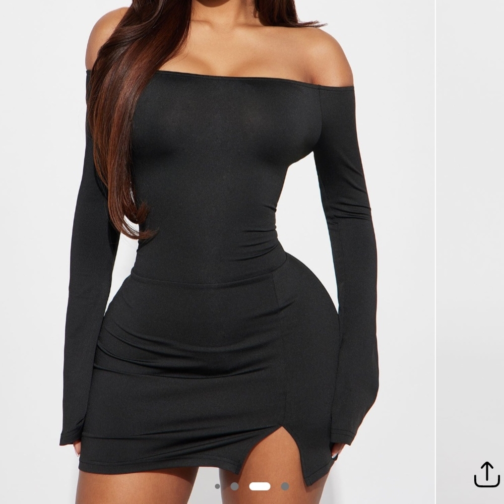 Fashion Nova Off The Shoulder Dress